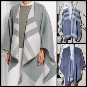 NWOT Beautiful wool cape / poncho